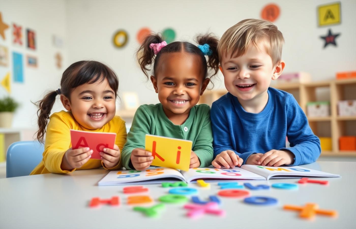 Children learning English